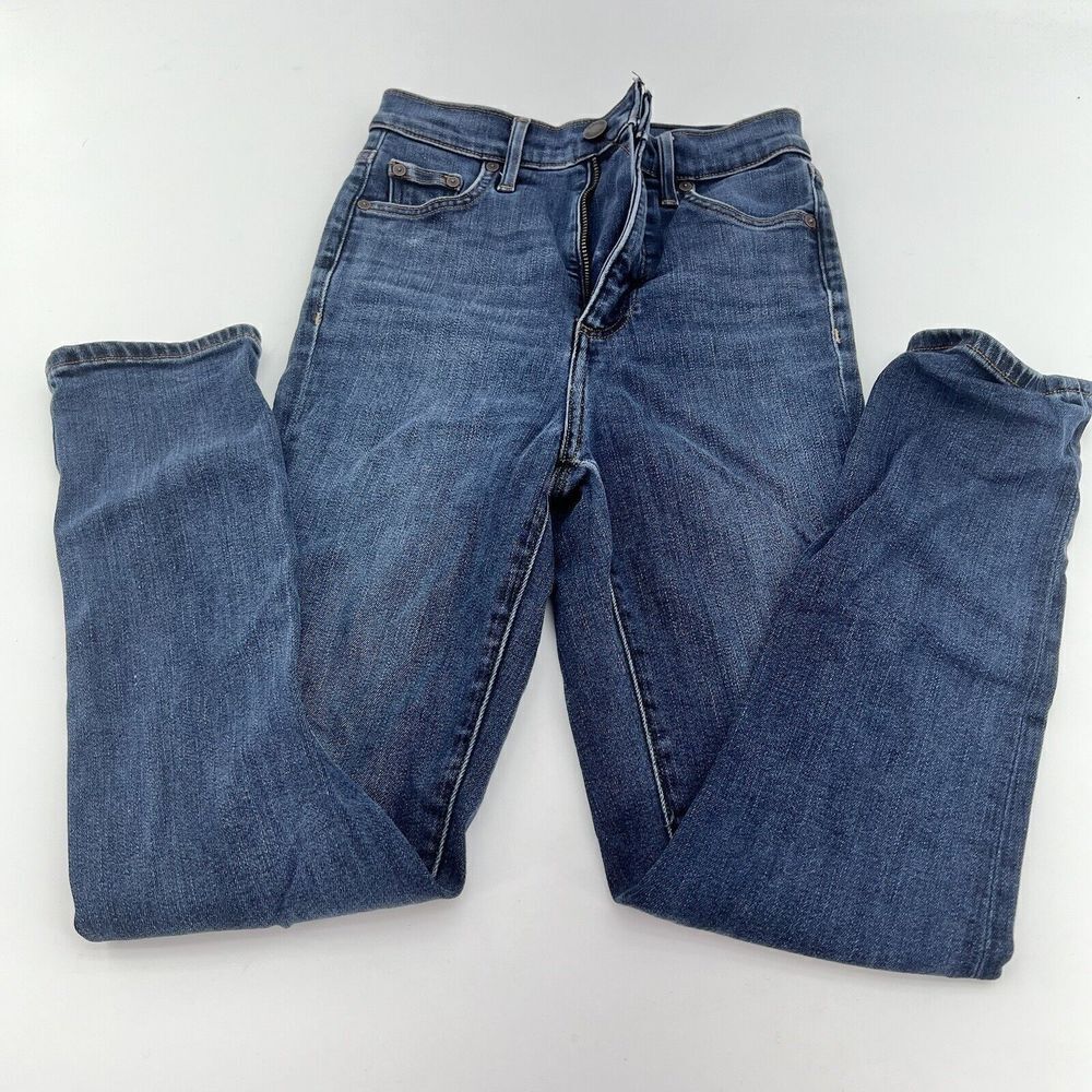Aritzia Denim forum The Lola High Rise Skinny Crop Size 25